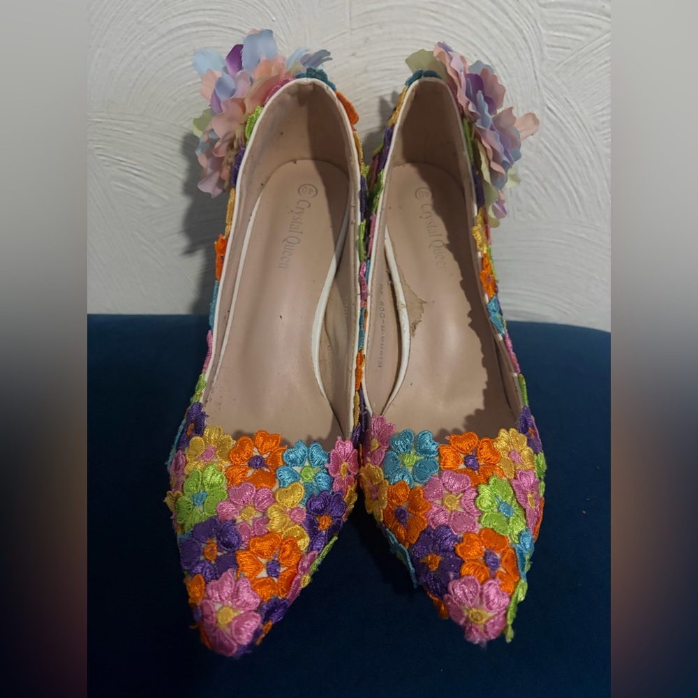 Colorful Floral Women's Shoes